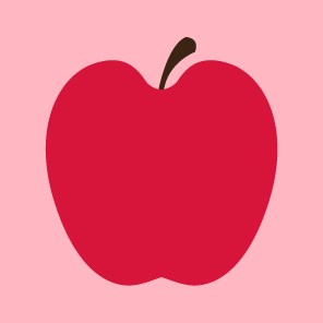 Healthy and Active for Life image element - Red Apple